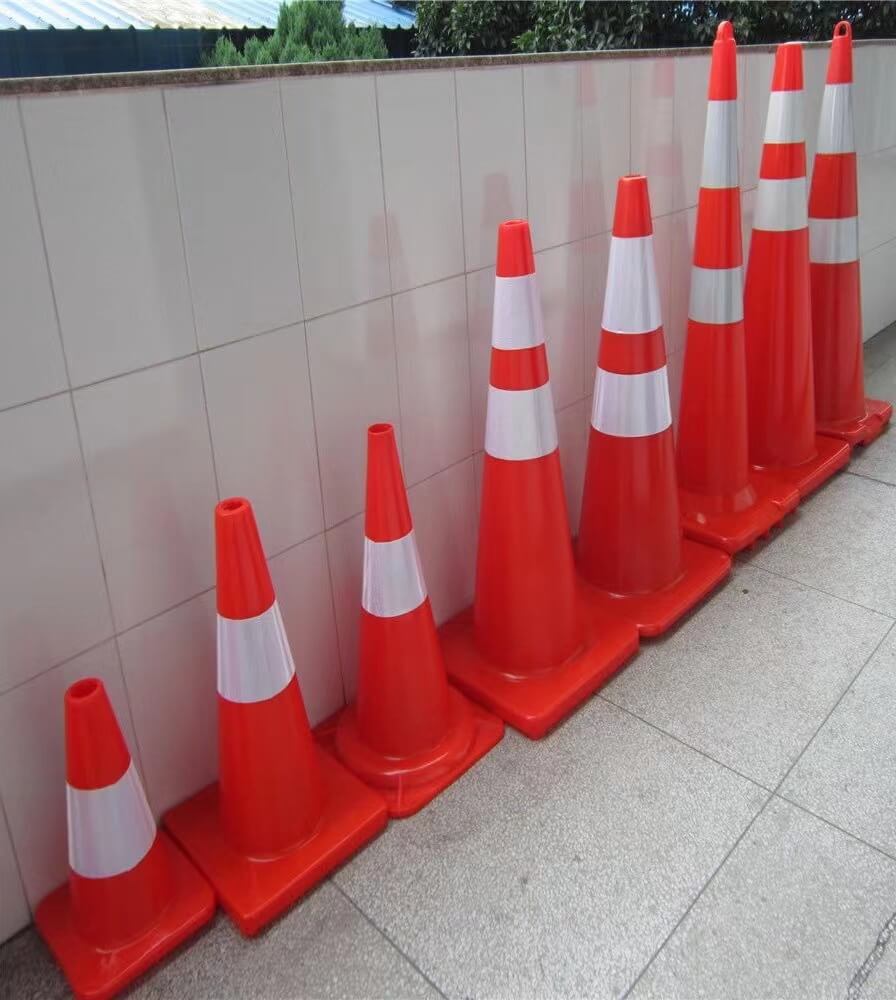 Reflective orange PVC Traffic Cones