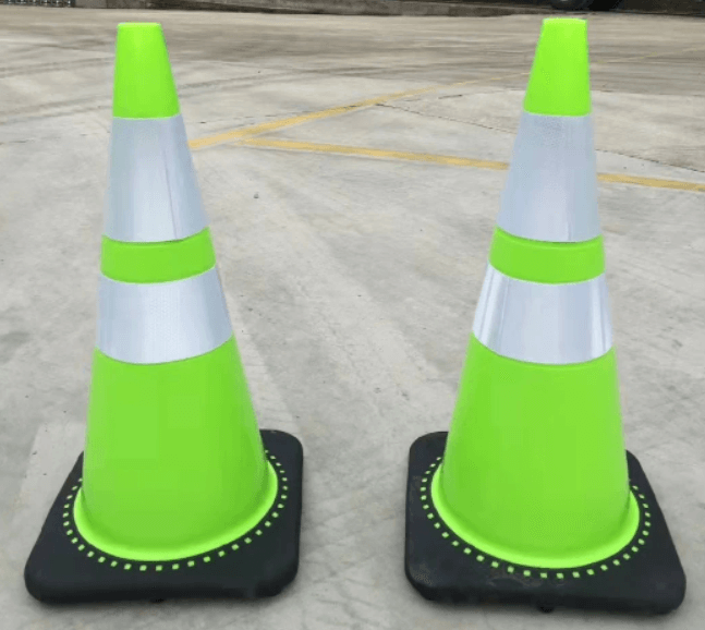 rubber base PVC Cone