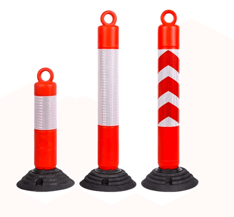 Traffic Warning Reflective Post