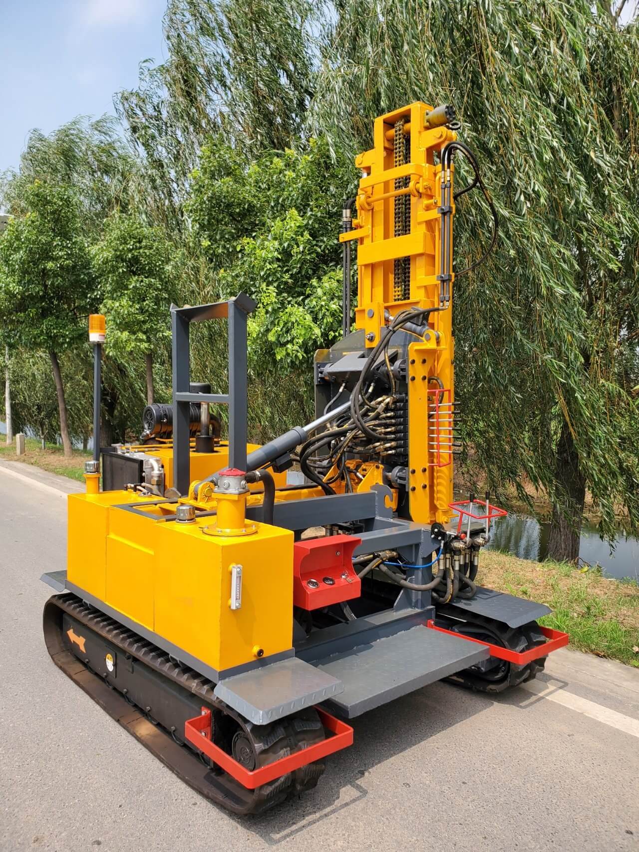  Pile Driver Ramming Machine 