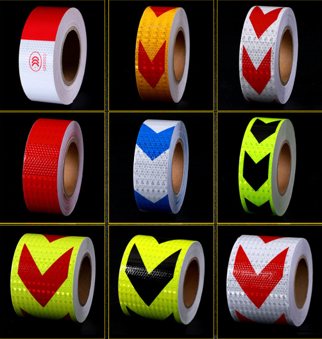 High Intensity Adhesive Truck Reflective Tape for Car Body Reflective Sticker